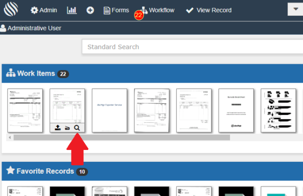 Record Preview - DocMgt