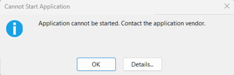 Click Once Error