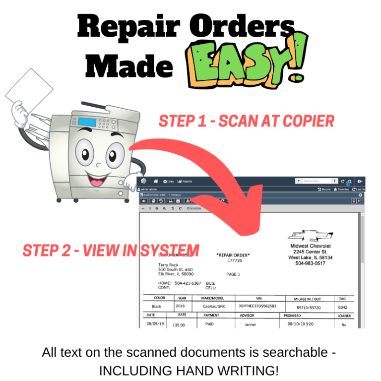 Repair Orders Made Easy DocMgt