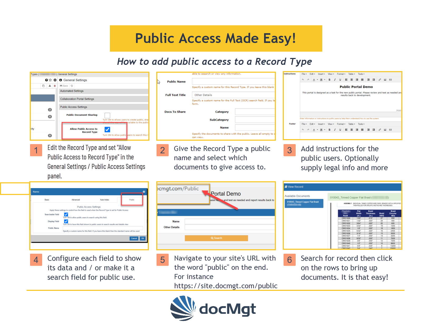 Public Access Made Easy