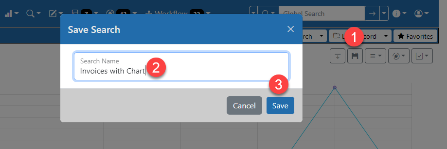 Save Chart Search