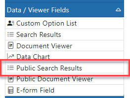 Public Search Results