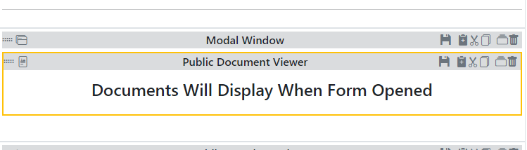 Embed document viewer in modal;