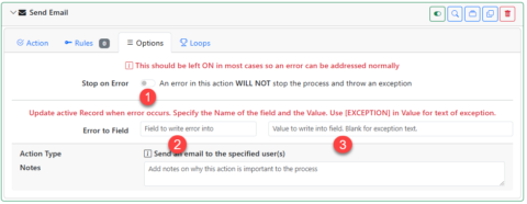 Customized Workflow Error Handling - DocMgt